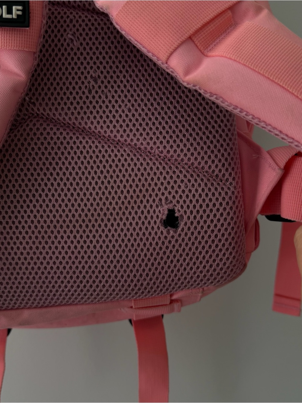 WOLFpak Gym Backpack in Pink - Multiple Pockets 35L - Picture 5 of 5